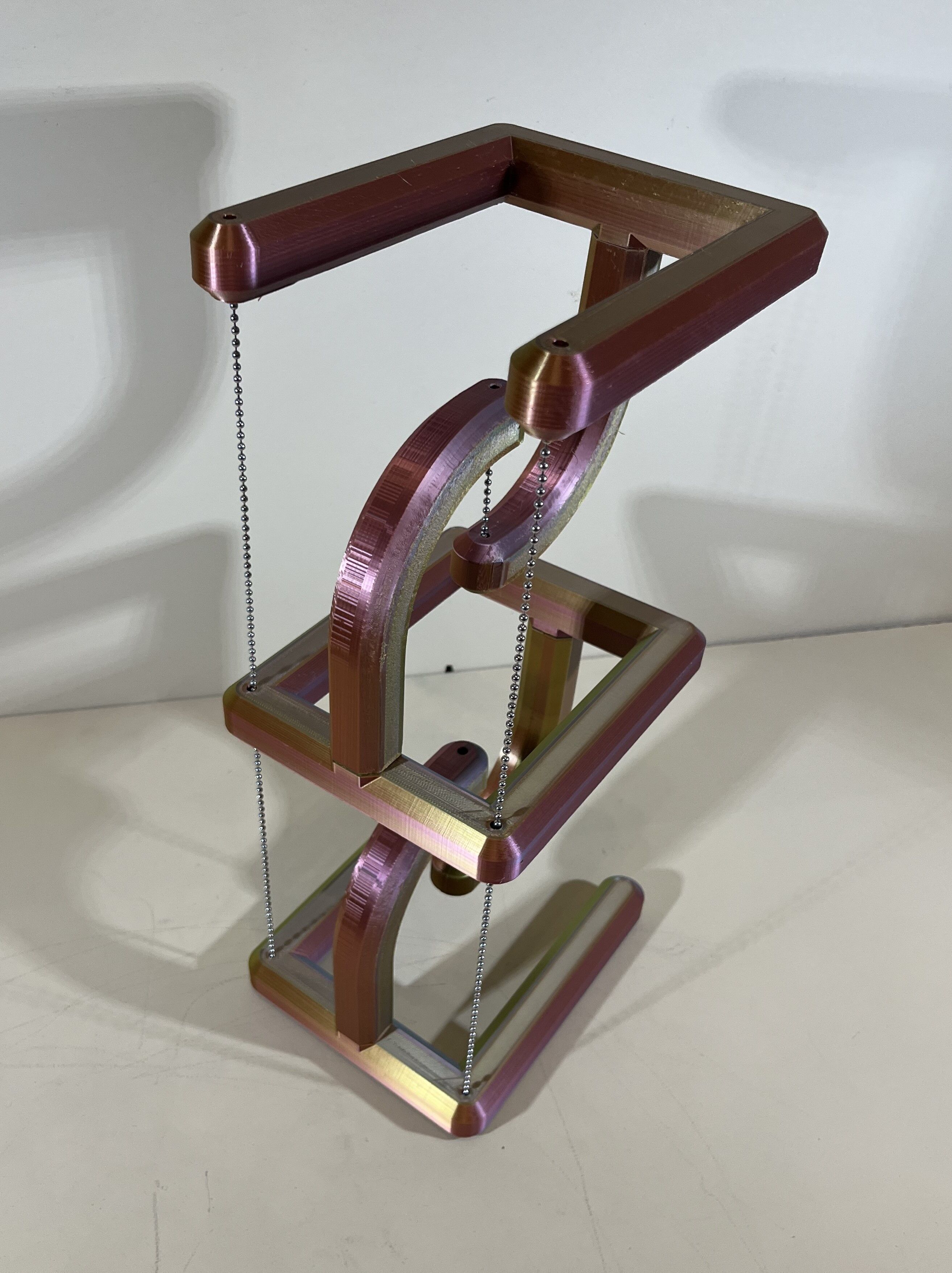 Tensegrity Tower 3D print model_3