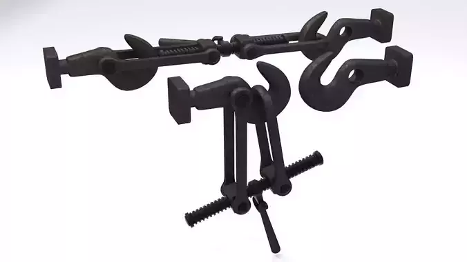 Railway Screwlink coupling arm