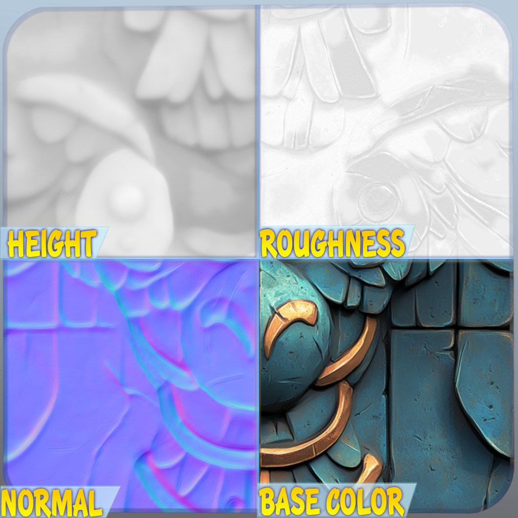 Stylized Wall Seamless Texture Texture_1