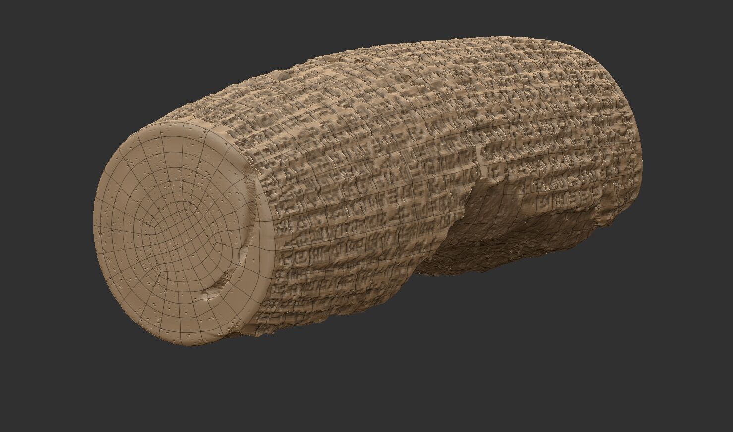 Cyrus Cylinder 539 BCE 3D print model_28