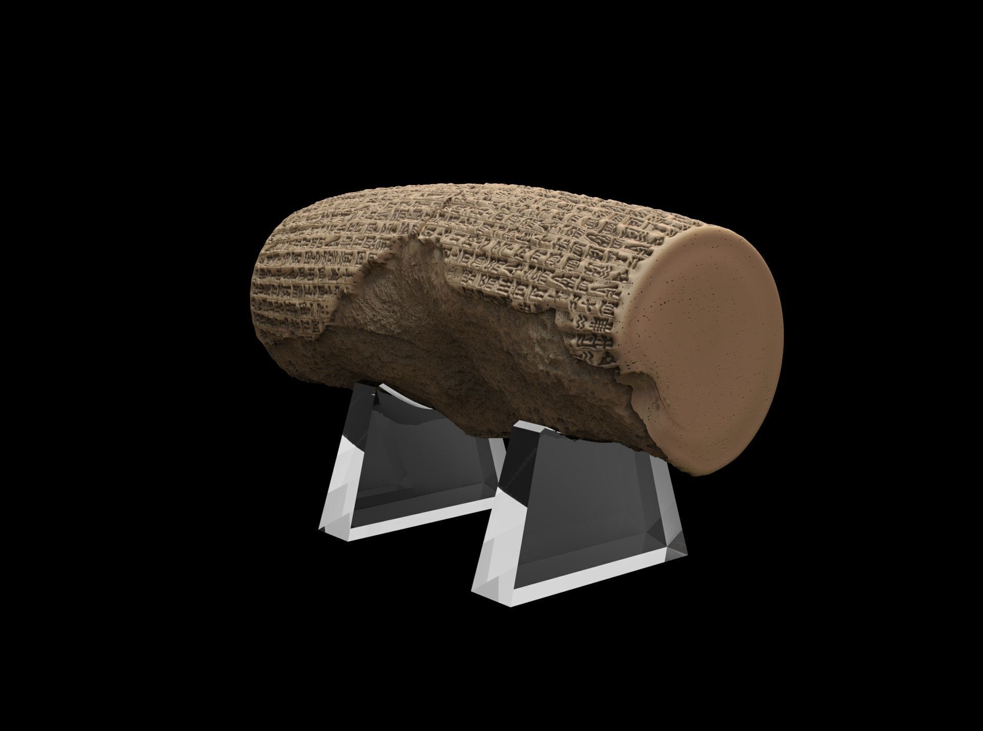 Cyrus Cylinder 539 BCE 3D print model_6