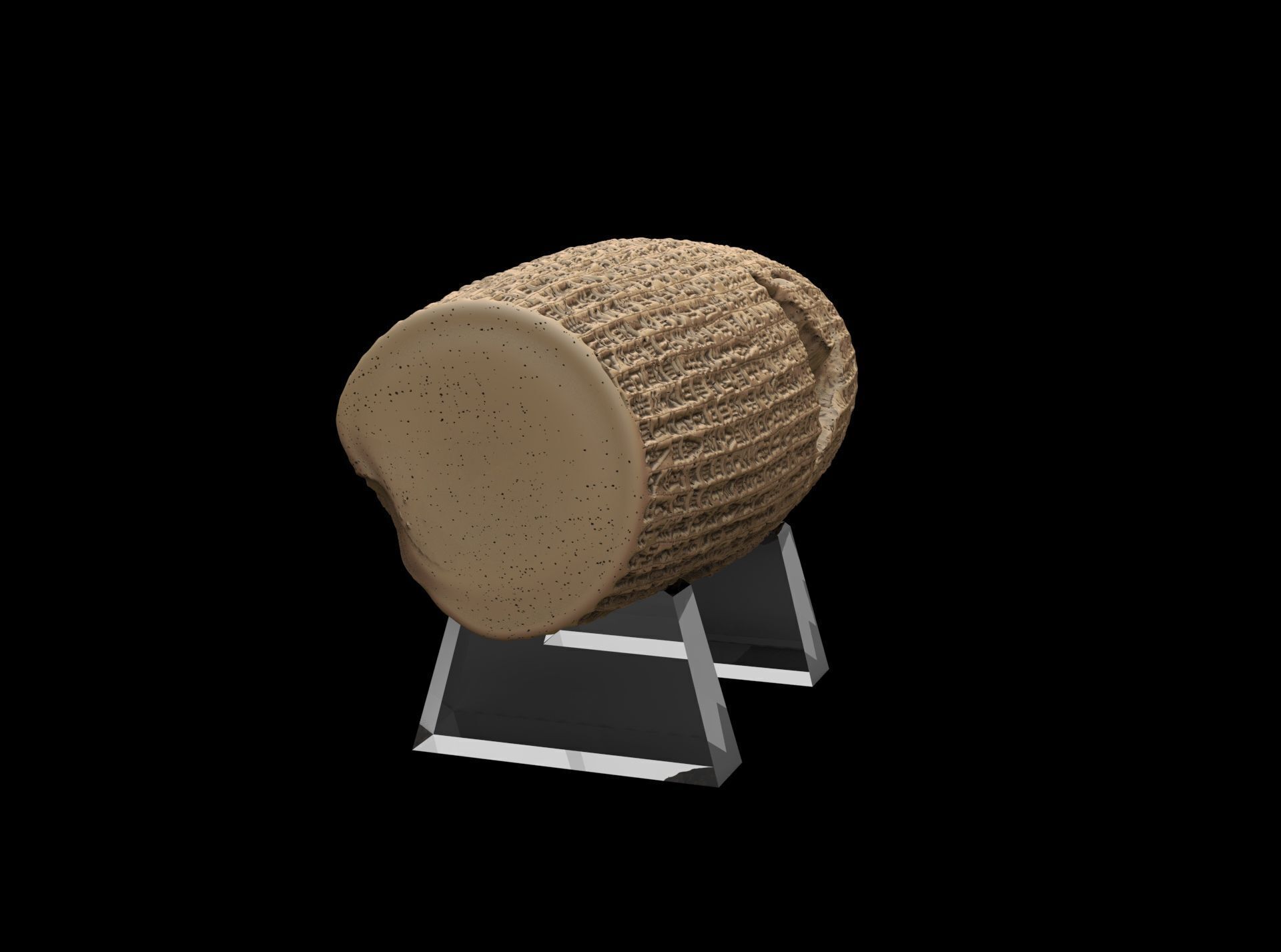 Cyrus Cylinder 539 BCE 3D print model_9