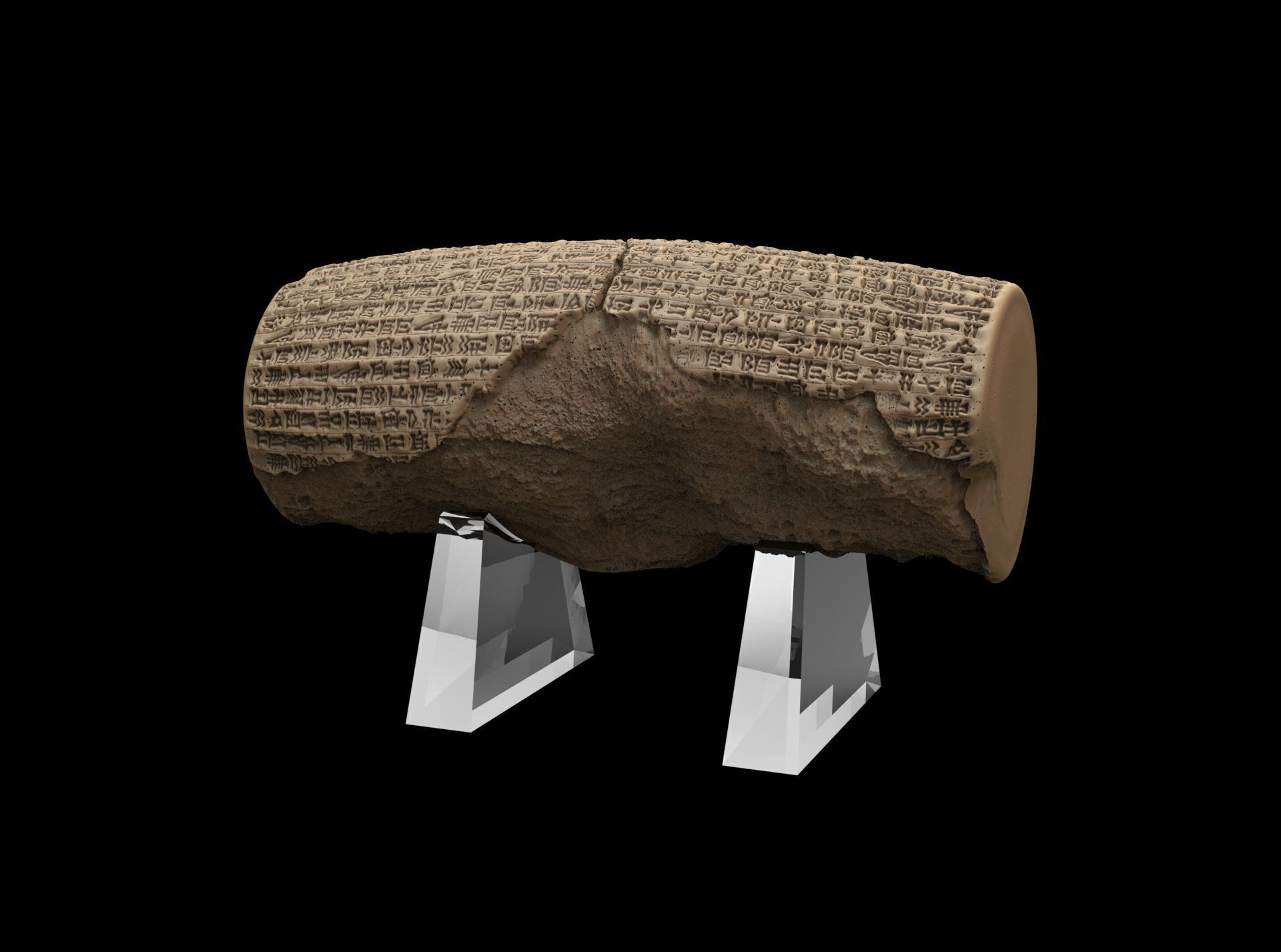 Cyrus Cylinder 539 BCE 3D print model_17