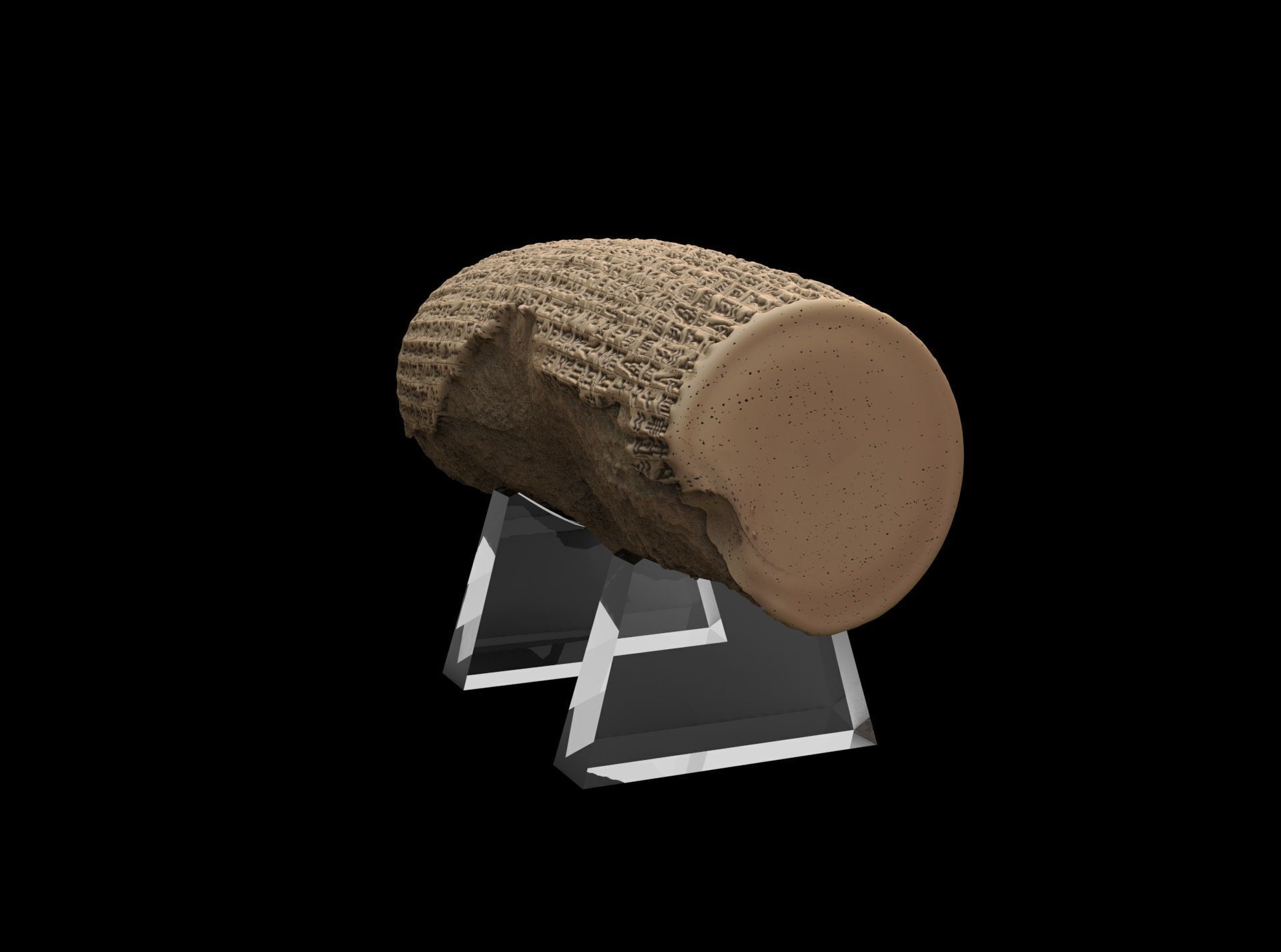 Cyrus Cylinder 539 BCE 3D print model_7