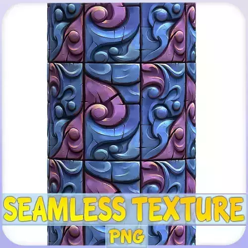 Stylized Wall Seamless Texture