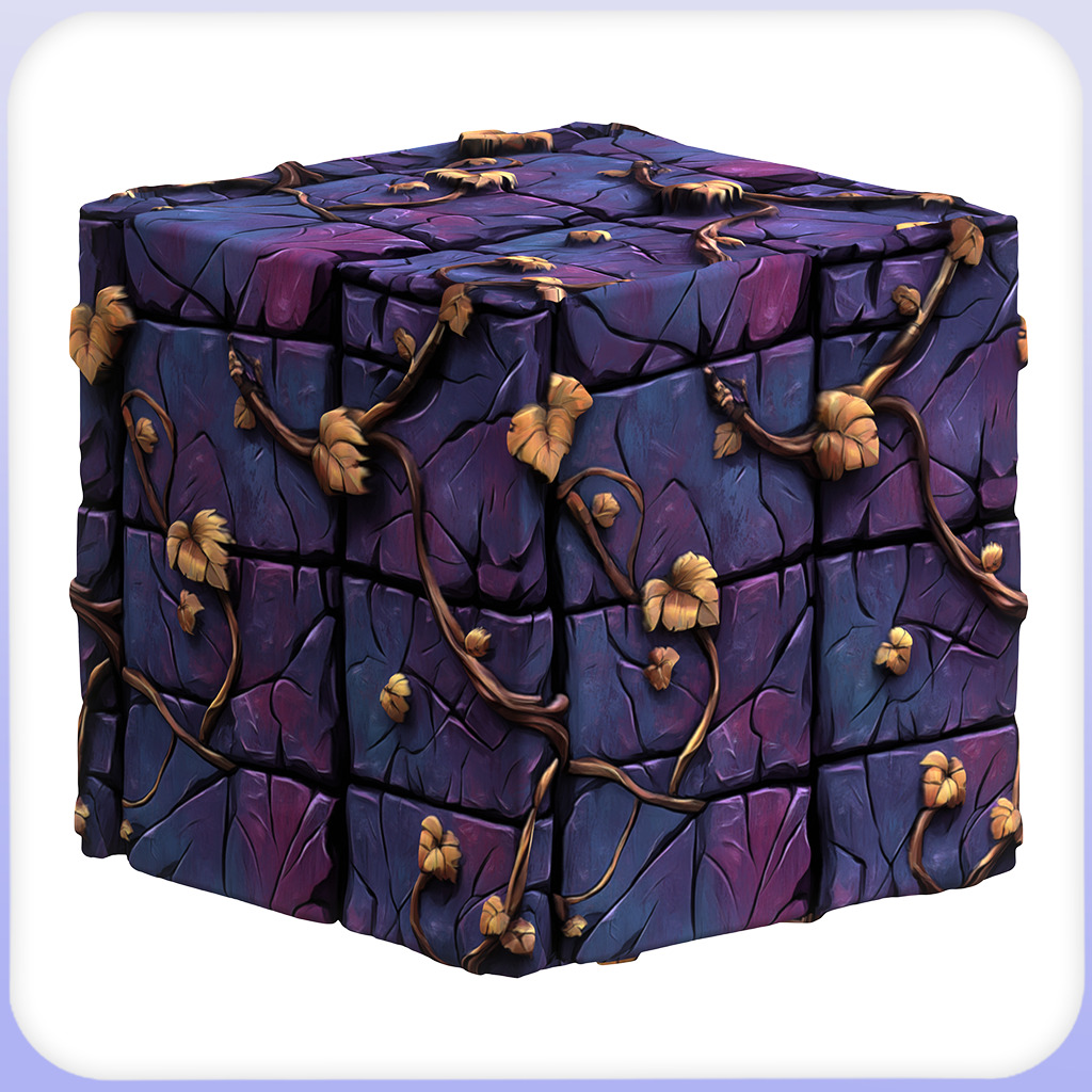  Stylized Wall Seamless Texture Texture_2