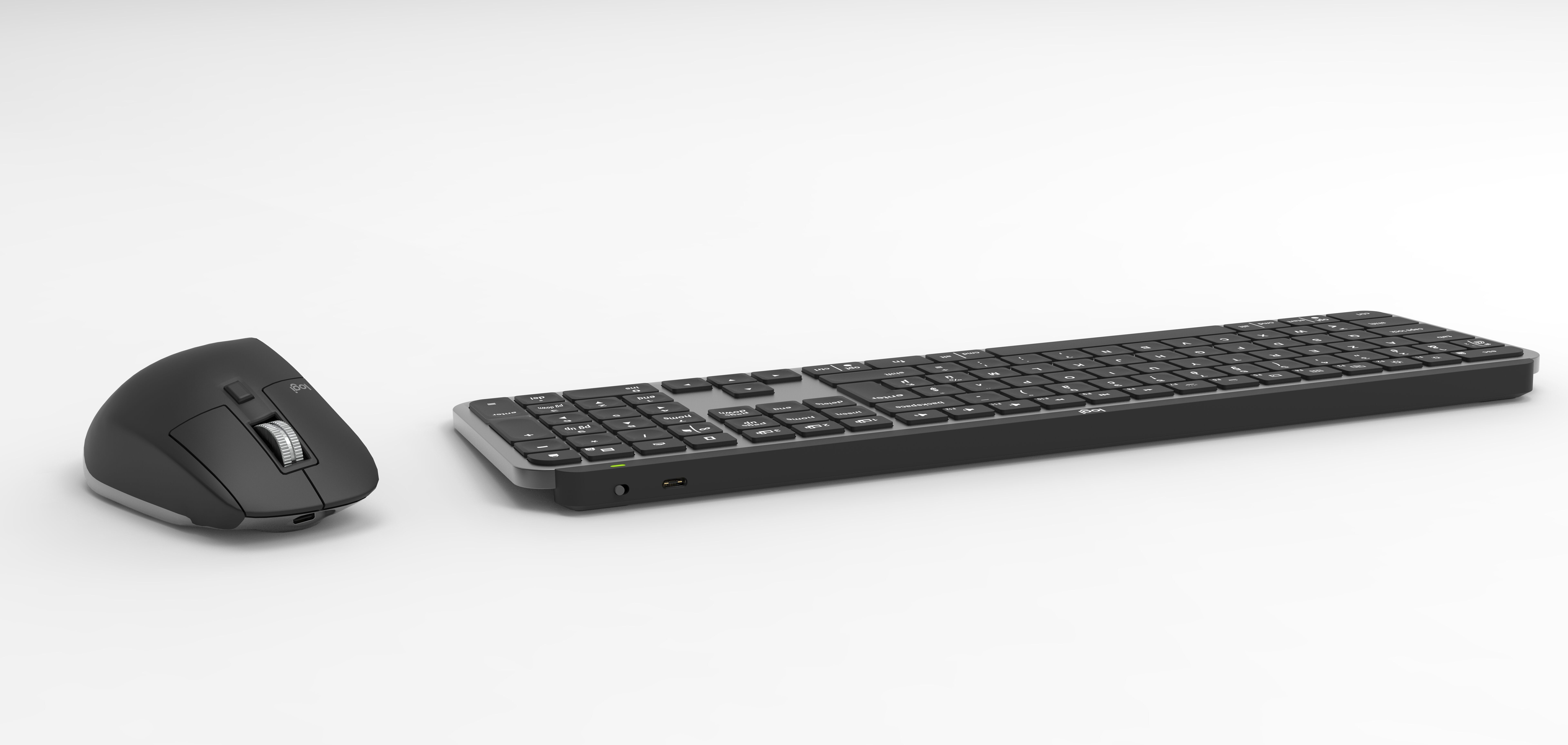Keyboard and mouse Logitech MX Master 3  MX Keys combi 3D model_6