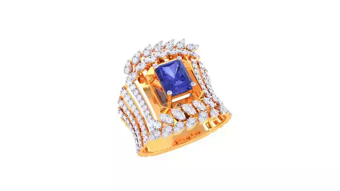 Women Ring  Render 3dm STL OBJ FBX Details