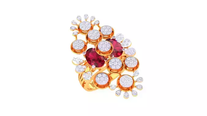 Women Ring  Render 3dm STL OBJ FBX Details