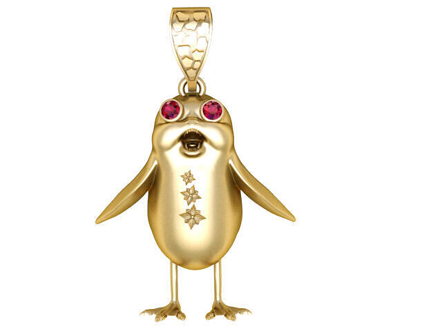 BIRD PENDANT 3D PRINTABLE MODEL Free 3D print model