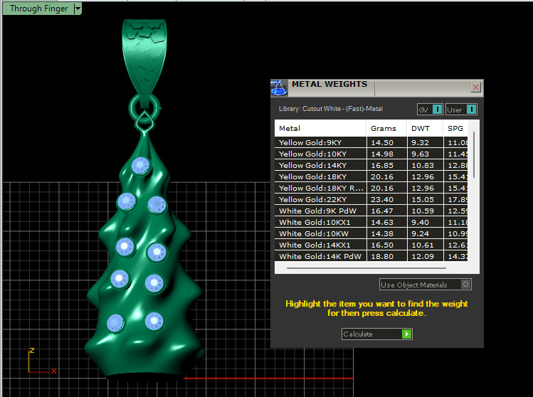 CHRISTMAS TREE PENDANT 3D PRINTABLE MODEL  3D print model_2