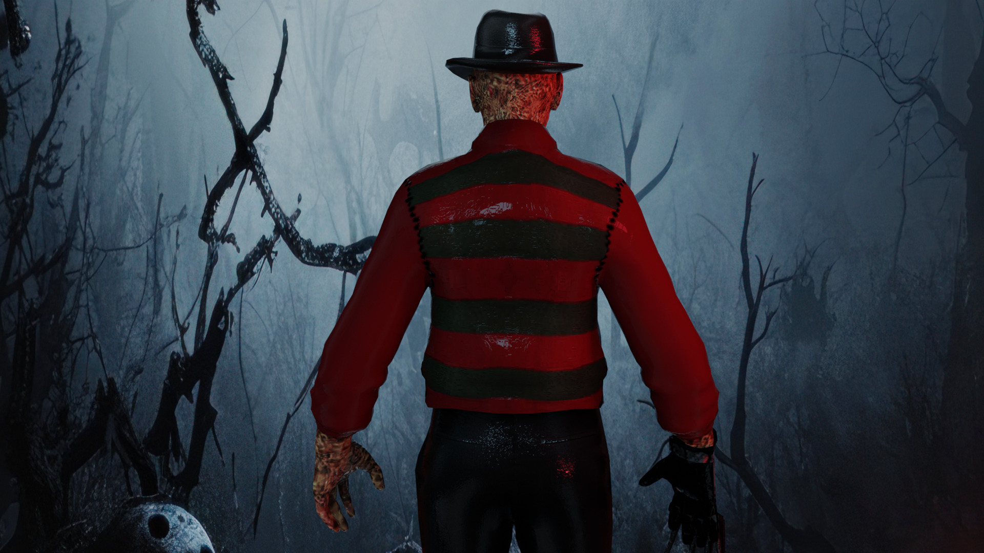 Freddy Krueger Low-poly 3D model_7
