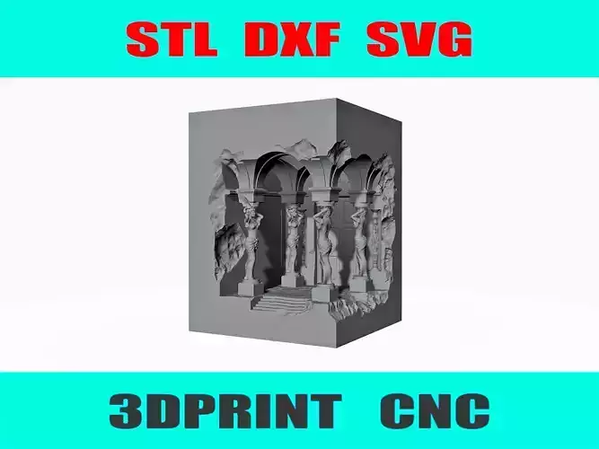  Corner Wall Light   Cube Night Lamp  STL for 3D Print 3D print model