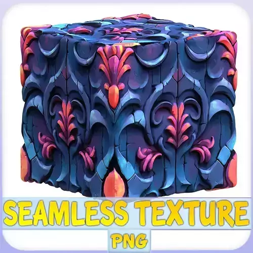  Stylized Wall Seamless Texture