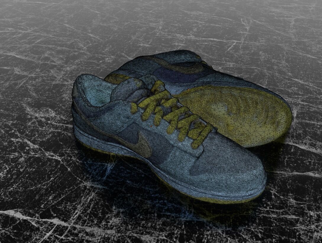 NIKE DUNK DUSTY OLIVE 3D SHOES 3D model_10