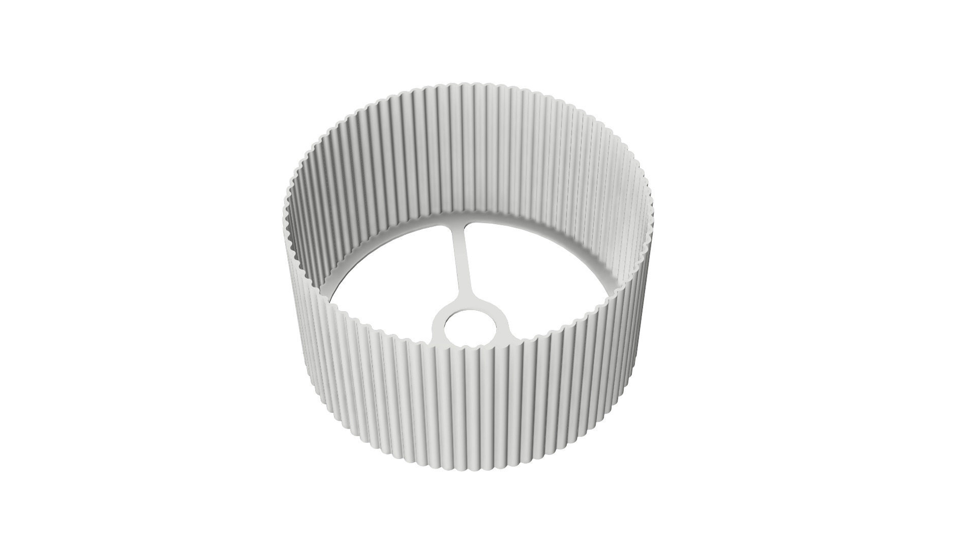 Big Line Lampshade Pendant Light 3D print model_1