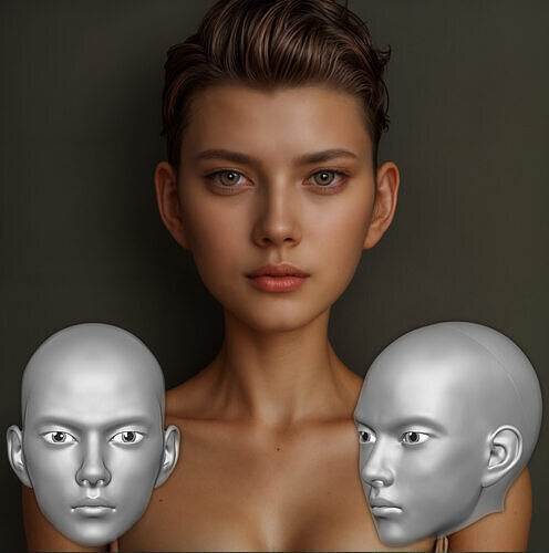 9 - BJDSculpting UniqueBJD FaceSculpt DigitalSculpt   3D model