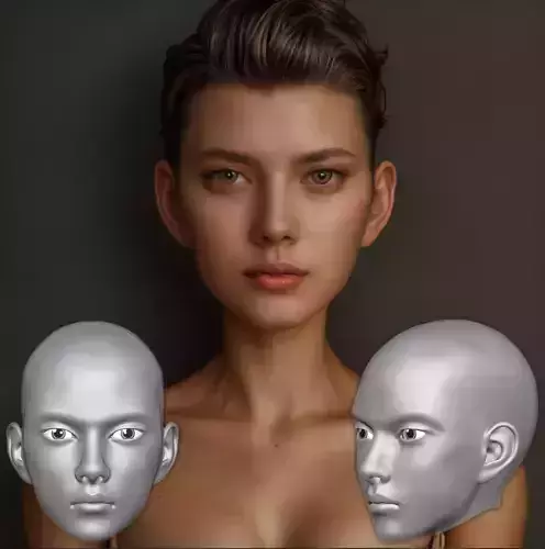 9 - BJDSculpting UniqueBJD FaceSculpt DigitalSculpt  