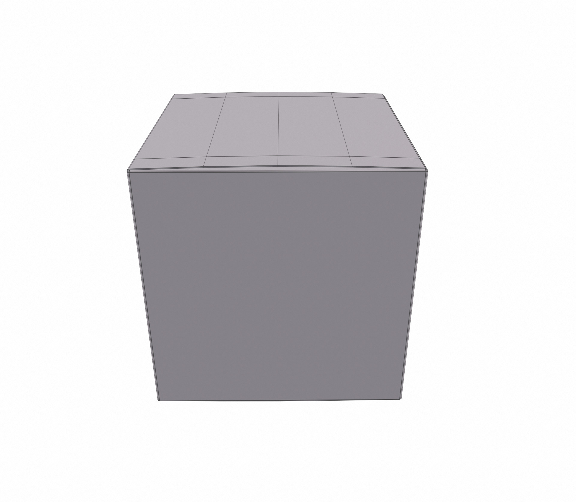 White paper box mockup 3D model_10