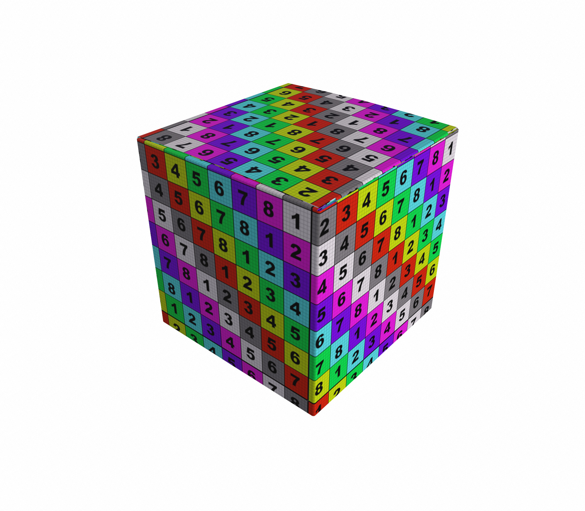 White paper box mockup 3D model_5