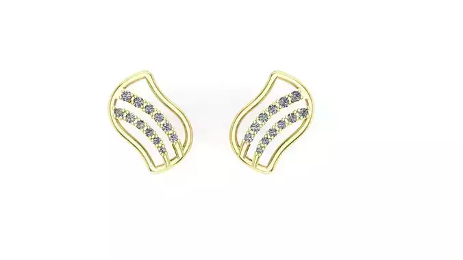 diamond stud earrings