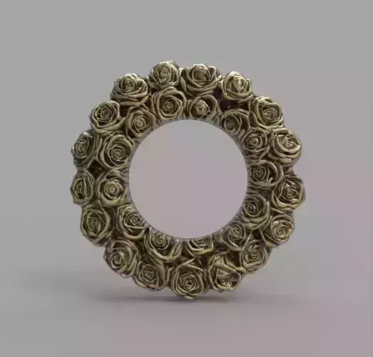 valentines day rose photo frame decor 