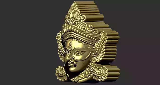 Durga Mata 2d solid