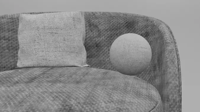 Modern Round Lounge Chair