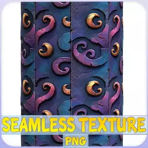 Stylized Wall Seamless Texture