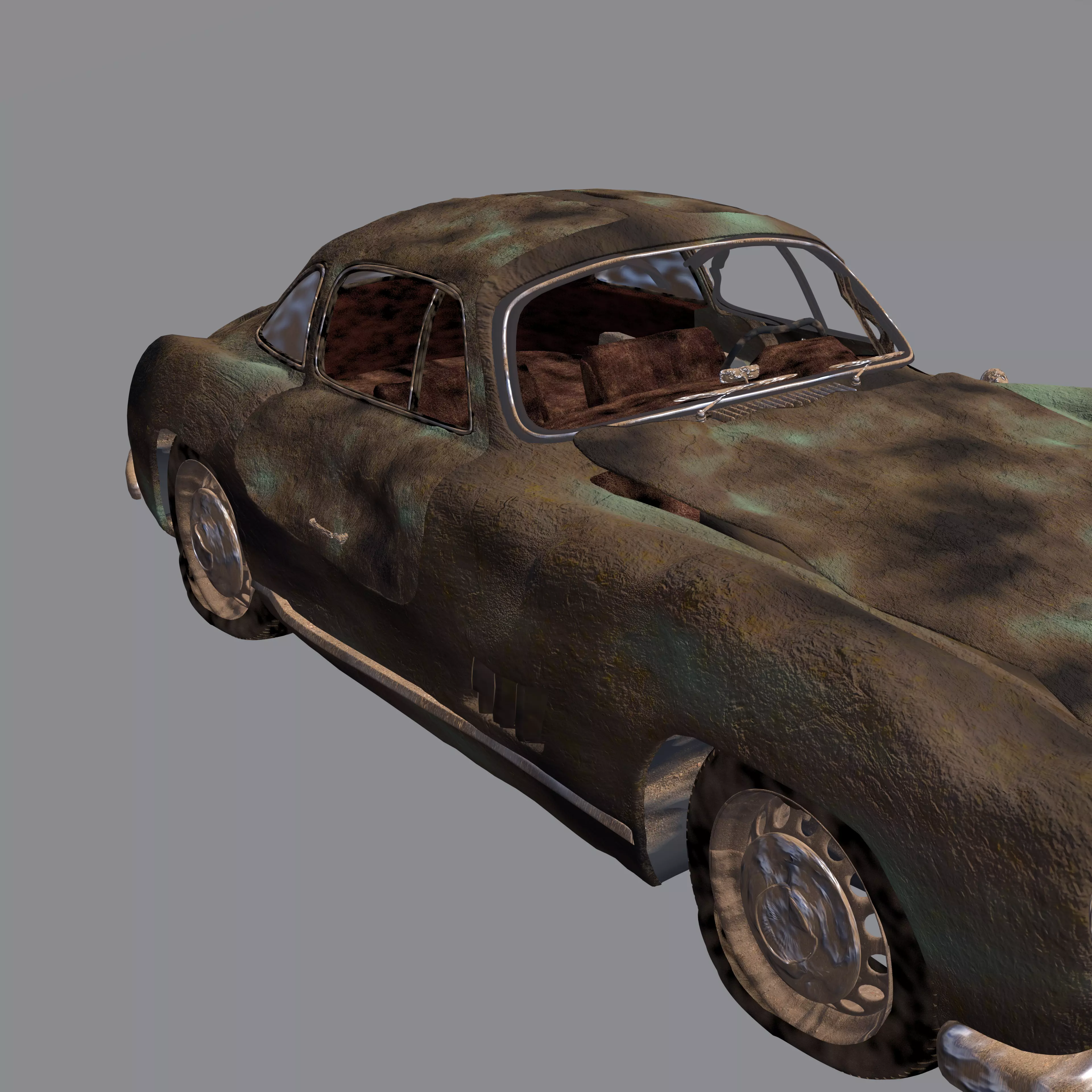 WRECK CAR 4 3D model_0