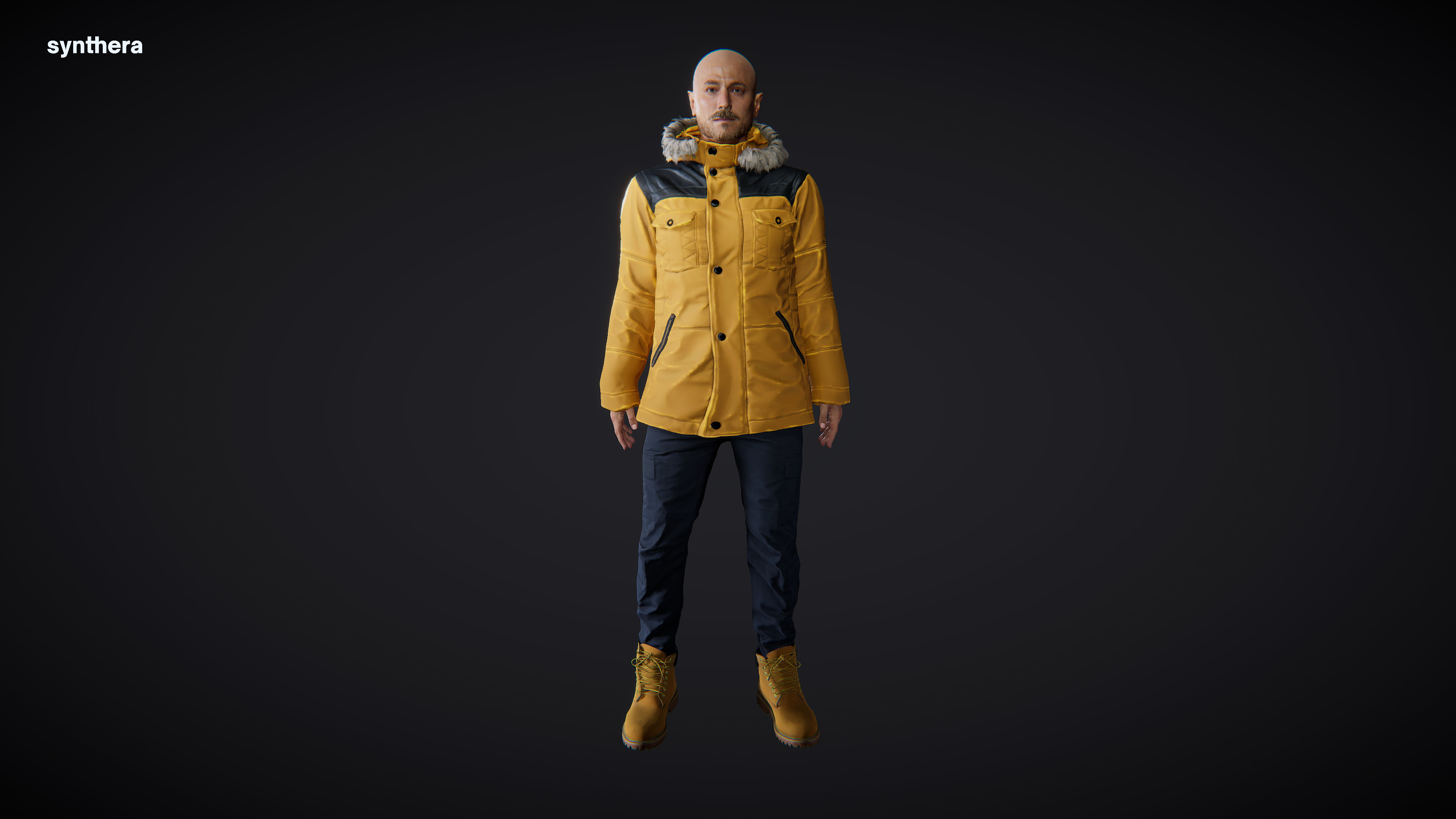 Alexis Actor 3D model_3