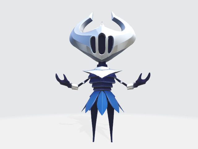 Lowpoly fantasy character Low-poly 3D model_4