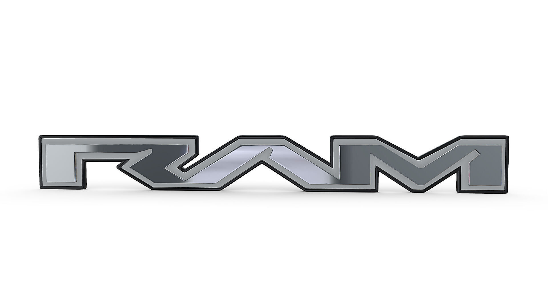 ram new logo 3D model_1