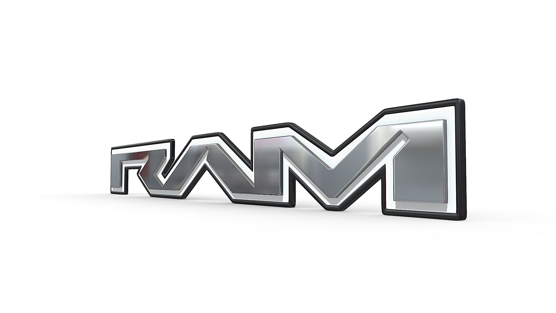 ram new logo 3D model_3