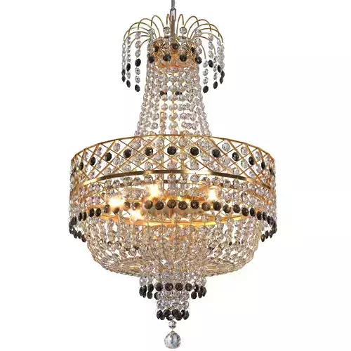 S S Traders Big Size Crystal Chandelier Ceiling Lamp