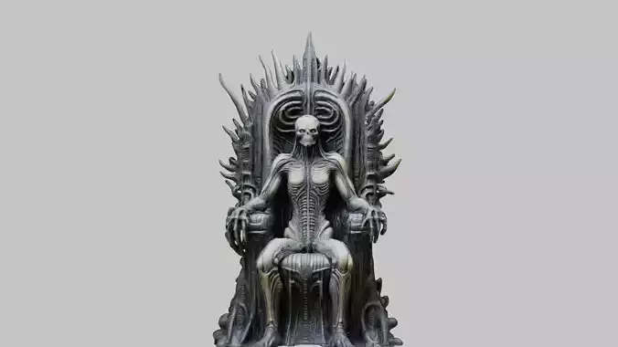 Fantasy Alien Scifi Throne