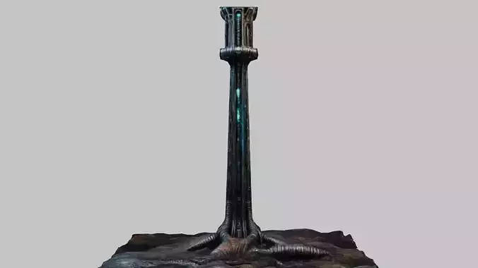 Biopunk HR Giger COLUMN 