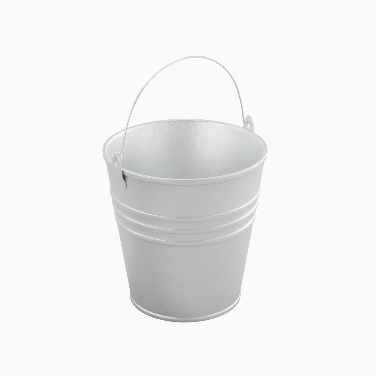 Steel Bucket Set C 3D model_17