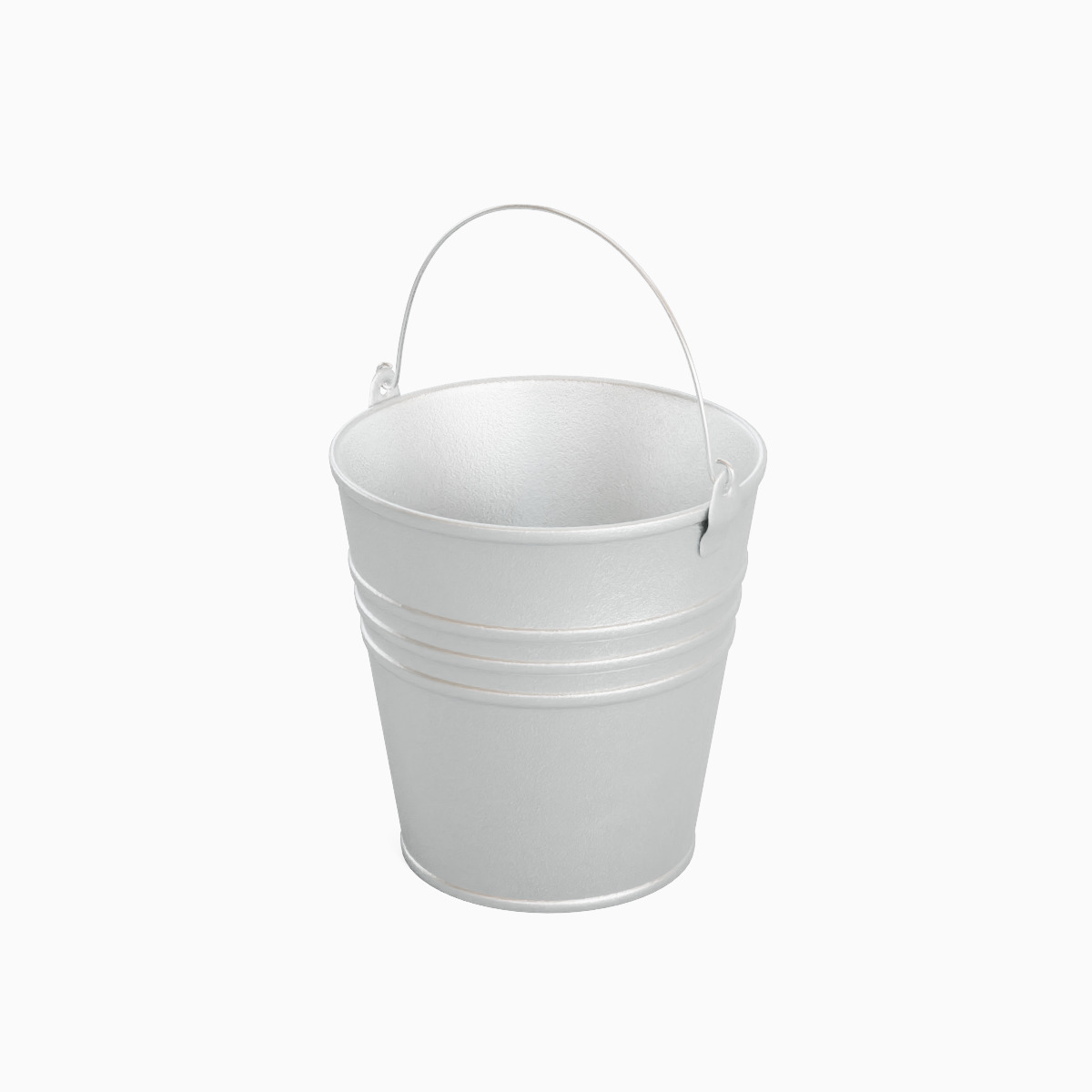 Steel Bucket Set C 3D model_18