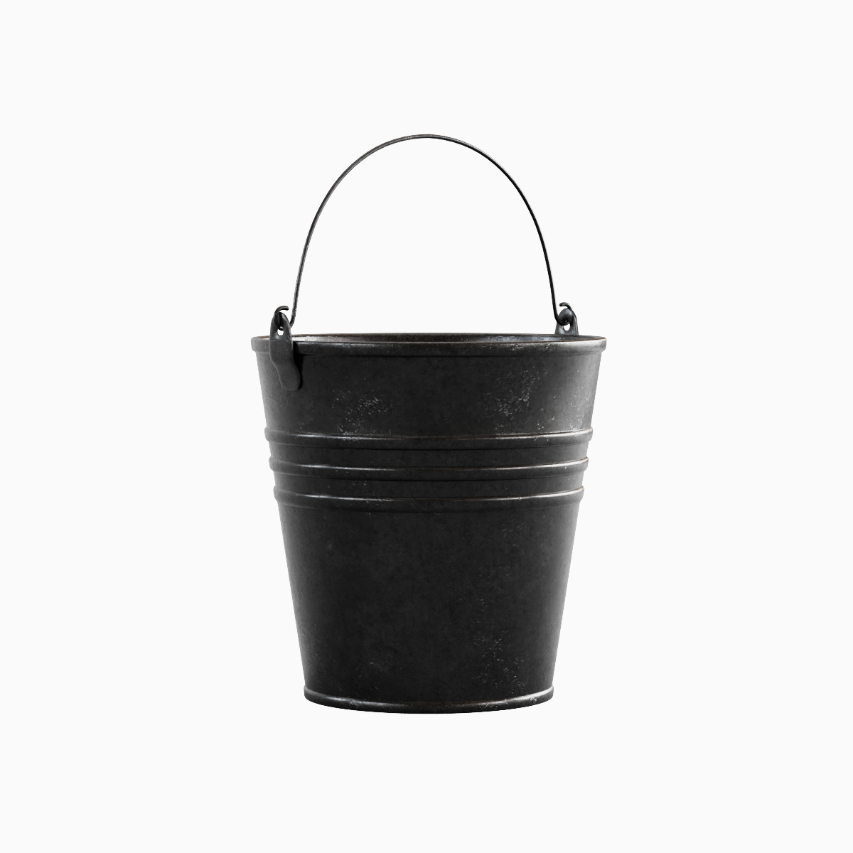 Steel Bucket Set C 3D model_20
