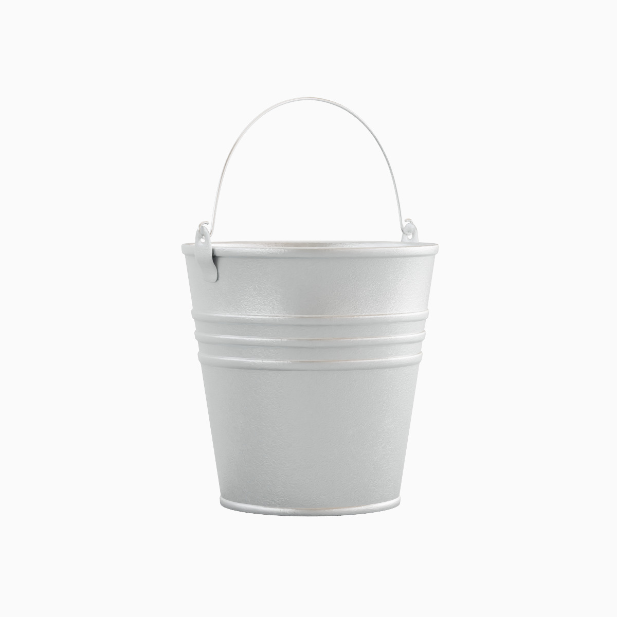 Steel Bucket Set C 3D model_14