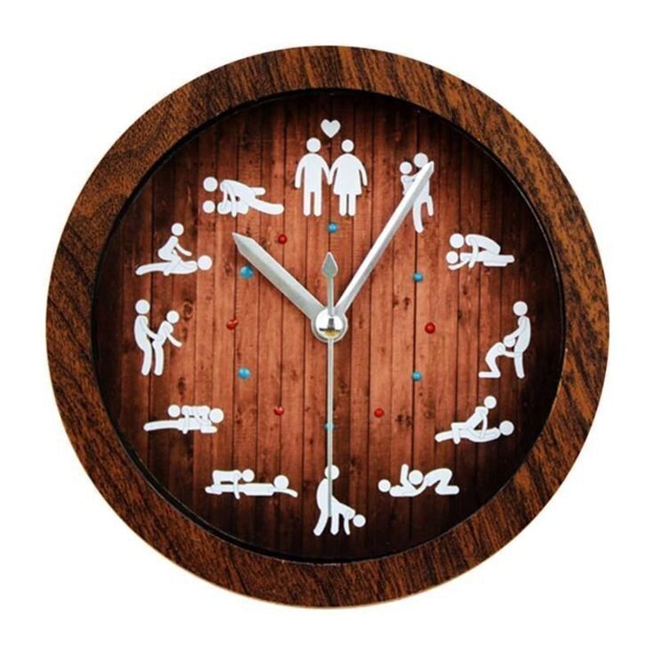 Erotic Wall Clock Design DXF SVG STL for 3D Print  3D print model_6
