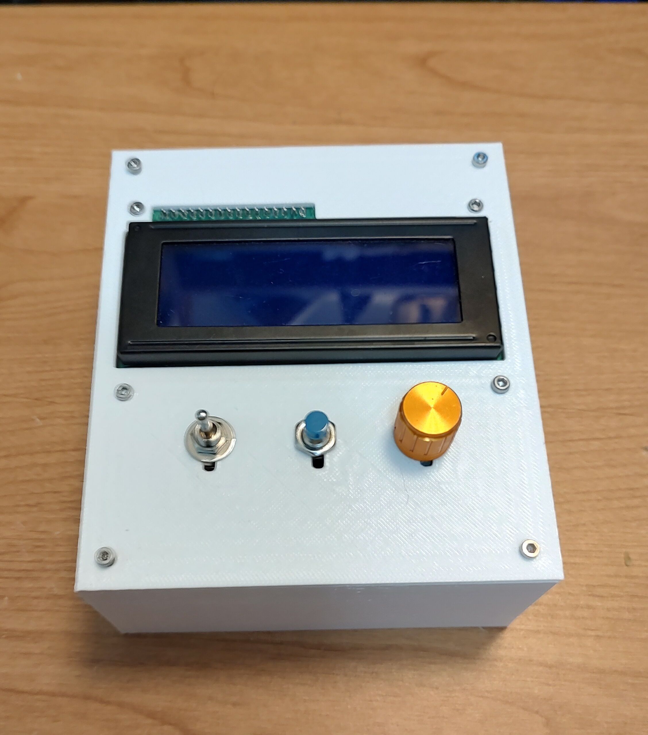 Project cases for electronics with LCD or TFT screens switches 3D print model_2