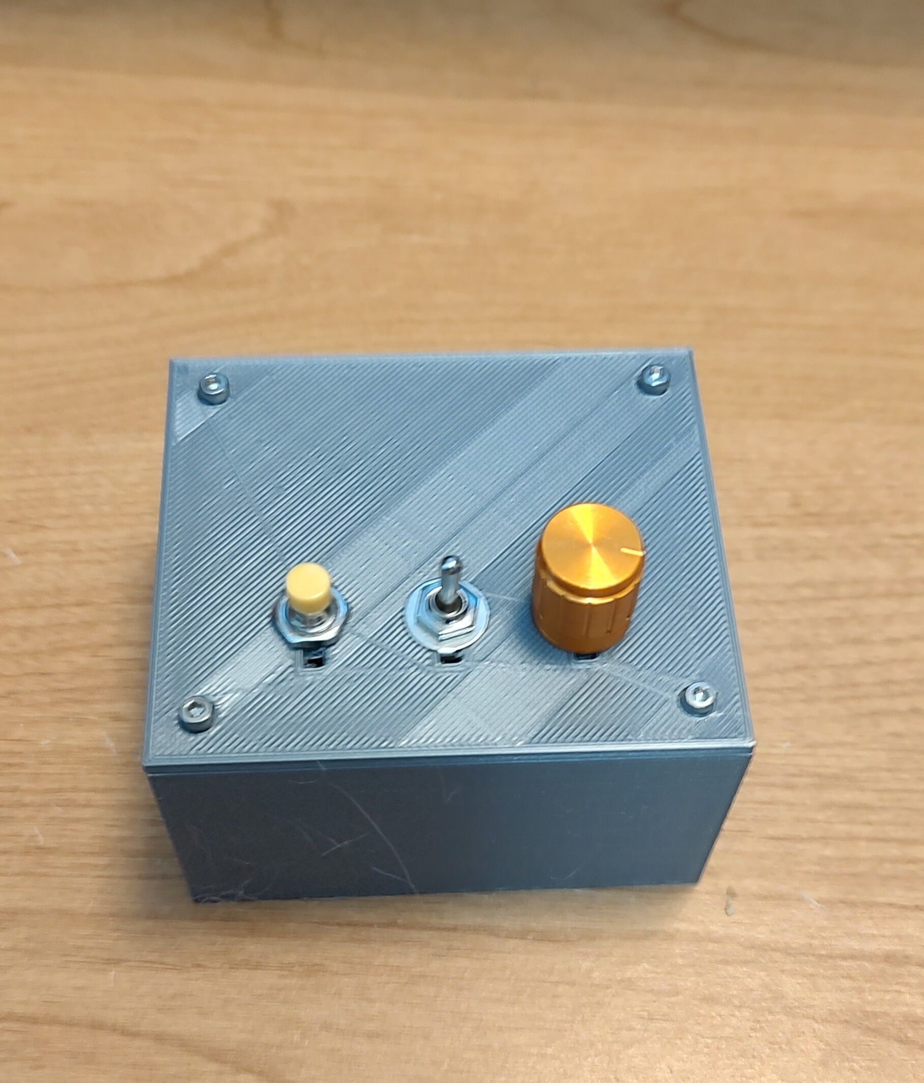 Project cases for electronics with LCD or TFT screens switches 3D print model_3