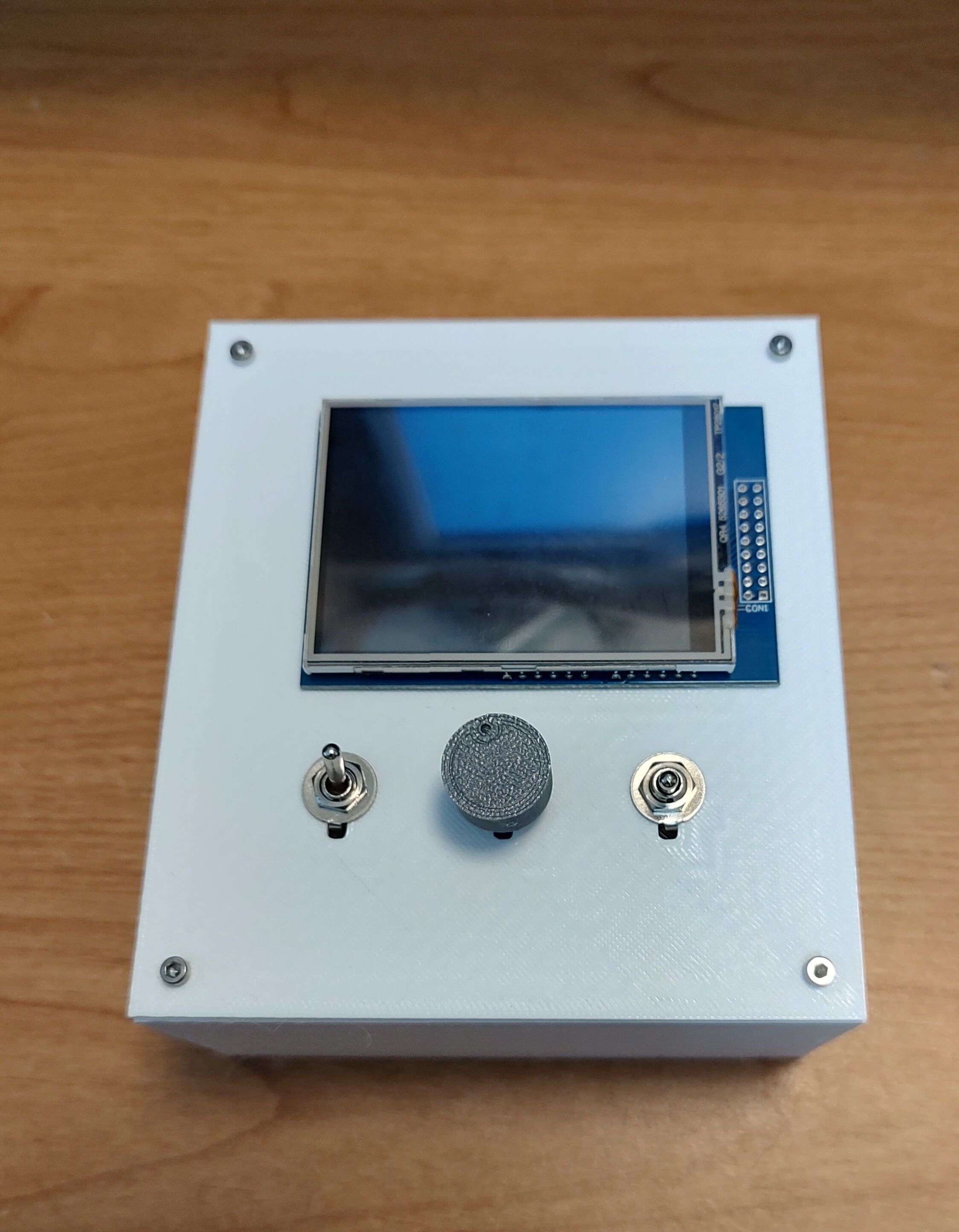 Project cases for electronics with LCD or TFT screens switches 3D print model_6