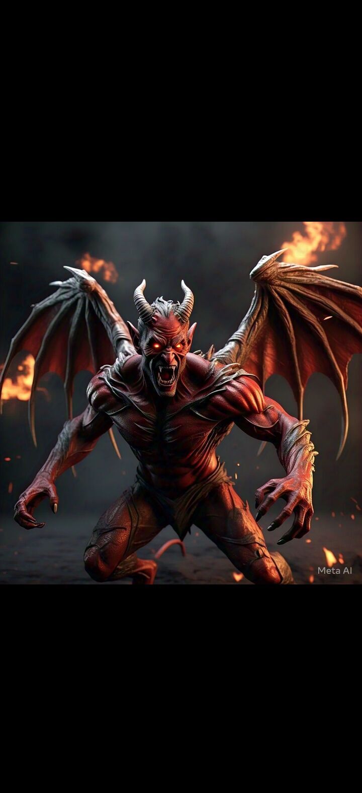 Devil 3d model Low-poly 3D model_5