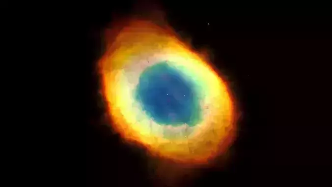 Ring Nebula 3D model
