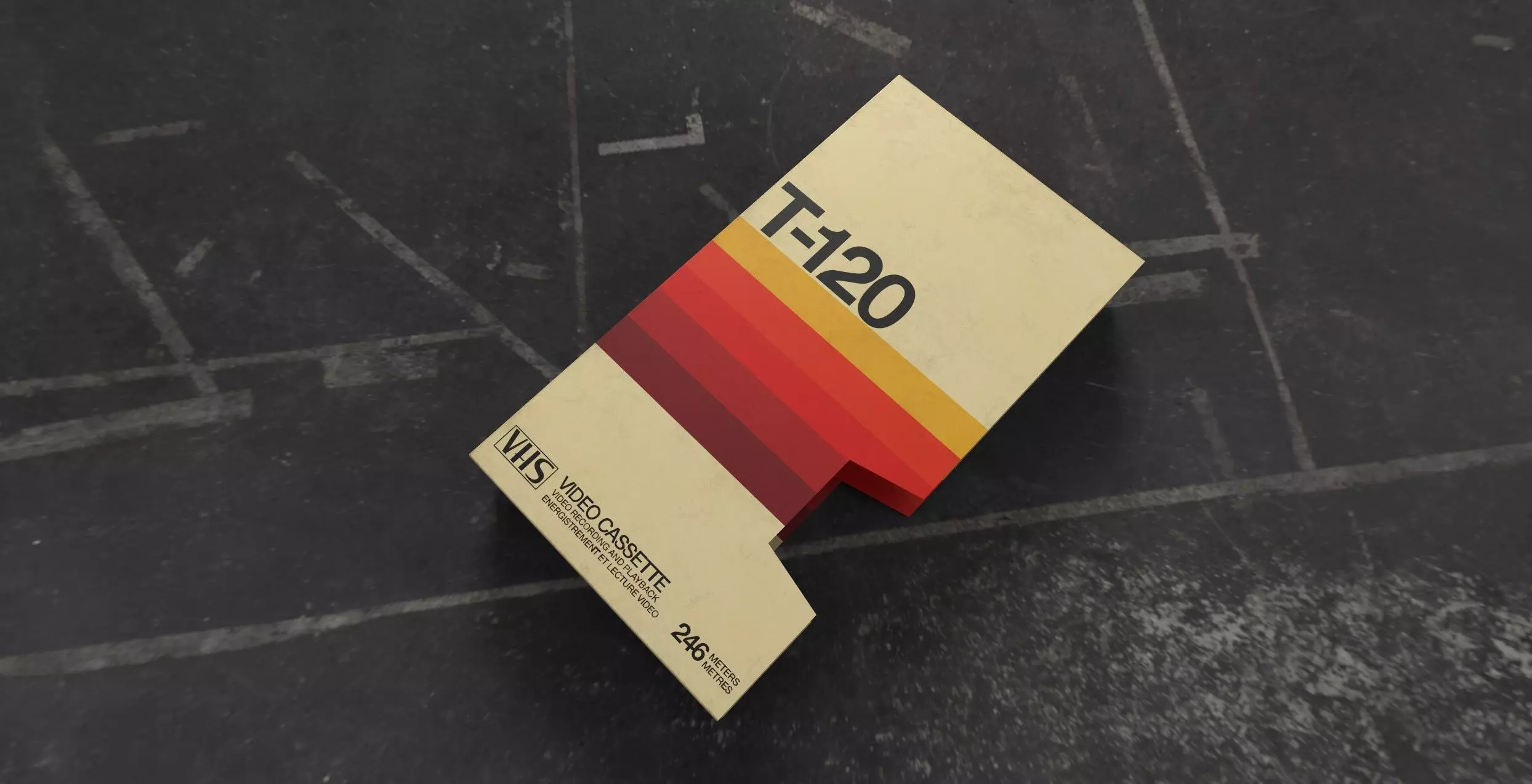 VHS Cassette Tape 3D model