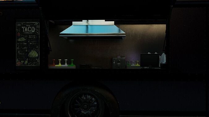 Food Truck Racer 3D model 4