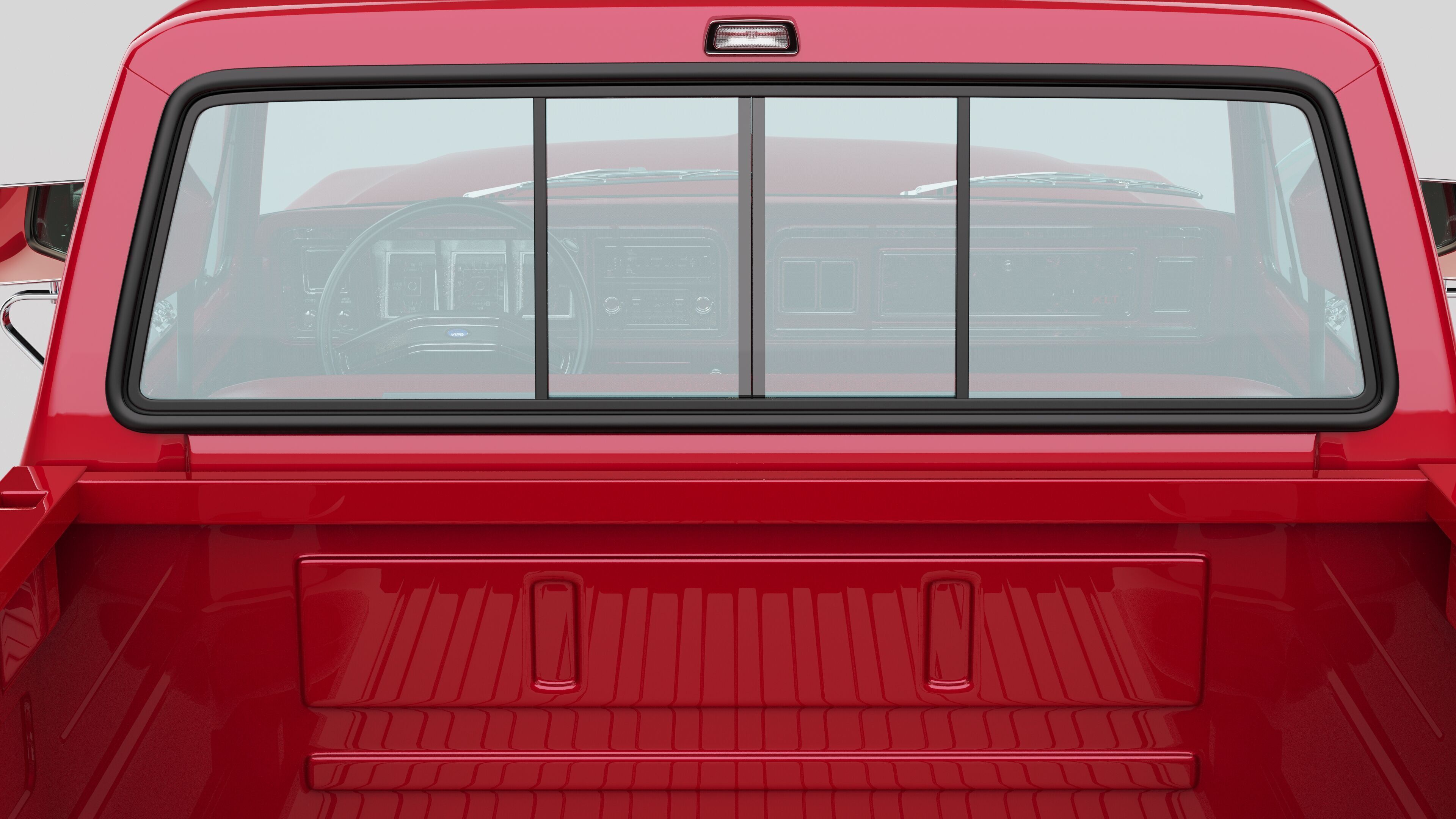 Pickup F250 Single Cab Mk2 1973 1976 1978 3D model_18